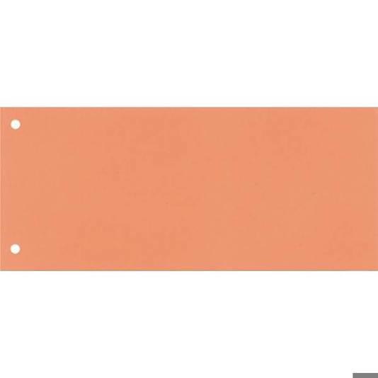 Exacompta - VE=100 - Trennstreifen (10,5x24cm, orange)