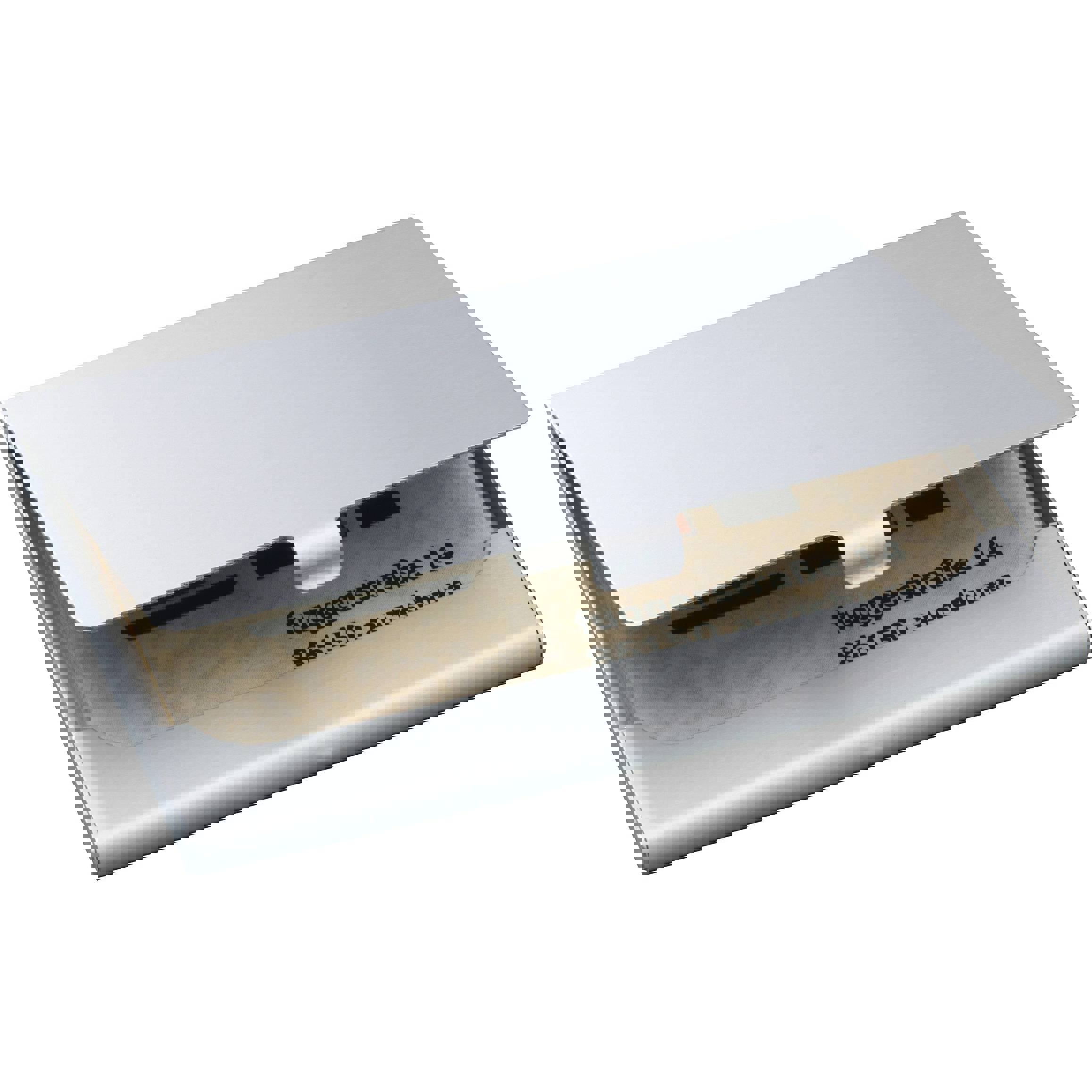 Sigel - VZ135 - Aluminium Visitenkartenetui, 1 Fach, Silber (matt) (B x H x T: 92 x 63 x 5 mm) für max. 15 Karten