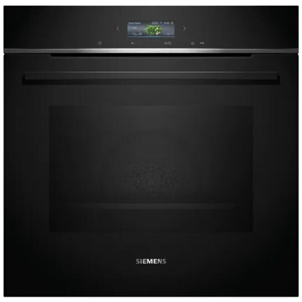 Bosch - HSG7361B1 (schwarz, groß, Einbaubackofen, 71L Emaille Innenraum, Dampffunktion, Touch-Control, HomeConnect)