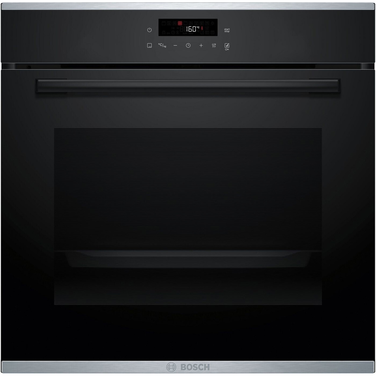 Bosch - HBA272BB3 (Schwarz Einbaubackofen mit Touch-Control, Selbstreinigung, 3D Heißluft und Kindersicherung)