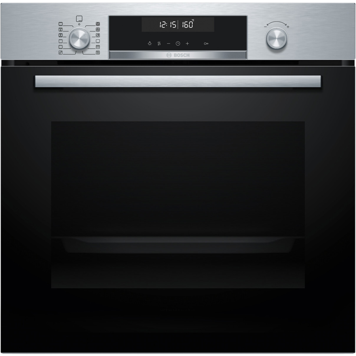 Bosch - HBG578BS3 Elektrobackofen (Serie 6, Einbaubackofen, 71L, Pyrolyse, 3D Heißluft)