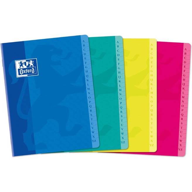 Oxford - 170 x 220 mm - Registerbuch (geheftet, 19” Rack-Montage)