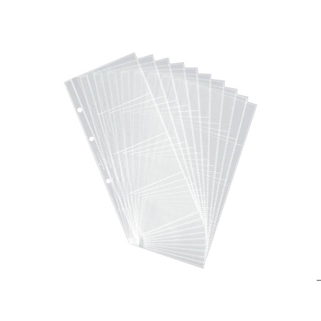 DURABLE VISIFIX | Visitenkartenseite | für 57 x 90 mm | Kapazität: 8 Karten | durchsichtig (Packung mit 10)