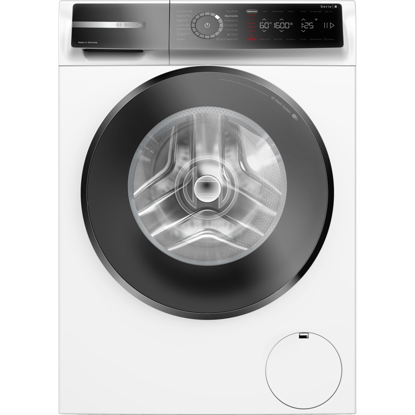 Bosch - WGB256041 - Smart Waschmaschine (Frontlader, 10 kg, Home Connect, Iron Assist, SpeedPerfect)