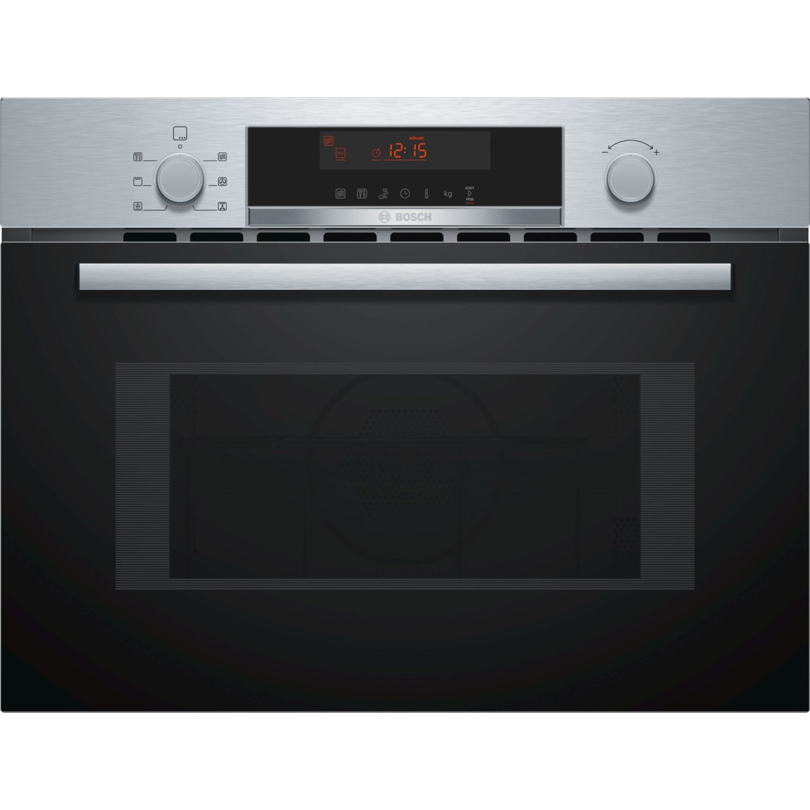 Bosch - CMA583MS0 (Bosch Serie 4 Klapptür Kompaktbackofen, 15 Programme, LED Display)